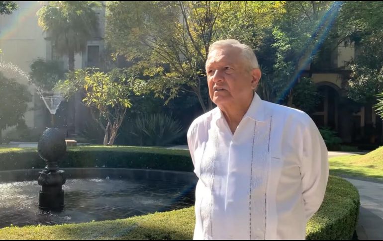 El Mandatario manda un saludo fraterno a todos los que hacen posible la 