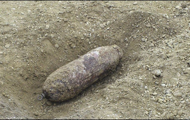 La bomba fue hallada durante las obras de ampliación de un cine. EFE/ARCHIVO