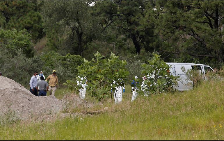En un predio en La Primavera fueron encontrados 44 cadáveres, sólo tres han sido entregados a sus deudos. EFE/Archivo