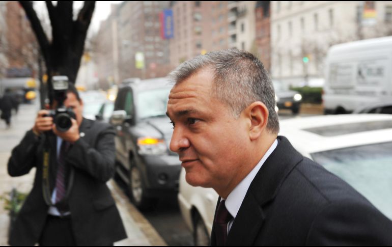 García Luna fue detenido en Texas por presuntamente haber recibido sobornos millonarios del Cártel de Sinaloa. NTX / ARCHIVO