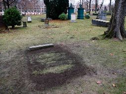 A la tumba de Heydrich en Berlín se le retiraron la lápida y su nombre, lo mismo que ocurrió en otros sitios donde están sepultados jerarcas nazis. AFP/O. Andersen