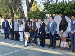 Pablo Lemus resaltó que la entrega de lentes ayudará a que los estudiantes mejoren su rendimiento escolar. EL INFORMADOR / Y. Mora