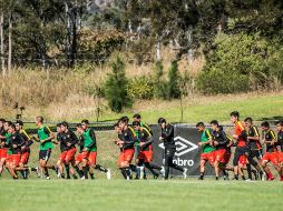 Los Leones Negros de la UdeG comenzaron este lunes su tercera semana de preparación. TWITTER / @LeonesNegrosCF