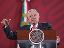 López Obrador critica a los políticos y servidores públicos que acumulan bienes, pero no tienen ideales ni principios. EFE / S. Gutiérrez