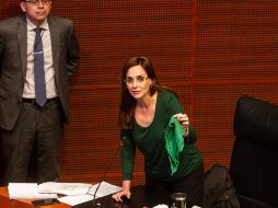 Lilly Téllez se pronunció sobre la distinción que otorga el Senado de la República a los ciudadanos más eminentes. NTX/ARCHIVO