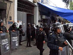 En el lugar se encuentran elementos de la policía de investigación, del agrupamiento Geri y SSC. SUN / A. Martínez