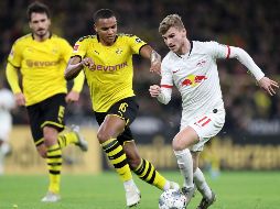 Ambos equipos se ubican en la parte alta de la clasificación, aunque con este resultado el Leipzig seguirá como líder. EFE/F. Vogel