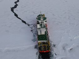 El mes pasado, la extensión congelada en el océano glacial Ártico fue la segunda más pequeña de que se tiene constancia. EFE/Archivo