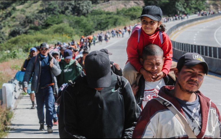 Informan que, del total de migrantes, 48 mil 753 son niñas, niños y adolescentes; y 22 mil 550 se encontraron en condición no acompañada. EL INFORMADOR/ARCHIVO