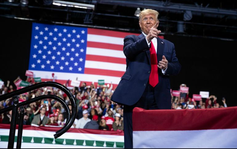 Trump pasará a la historia como el tercer presidente de Estados Unidos que fue sometido a un 