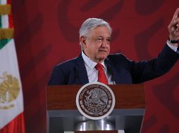 El mandatario hizo el anuncio luego de explicar que hay gente que gasta entre 100 y 120 pesos de pasaje para ir a un municipio donde haya una sucursal bancaria. NTX/ I. Hernández