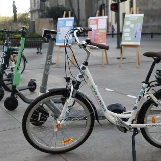 Presentan patines eléctricos y bicicletas sin anclaje para Guadalajara