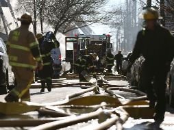 Hasta el momento se desconoce el número de víctimas causadas por la explosión. AP/T. Tai