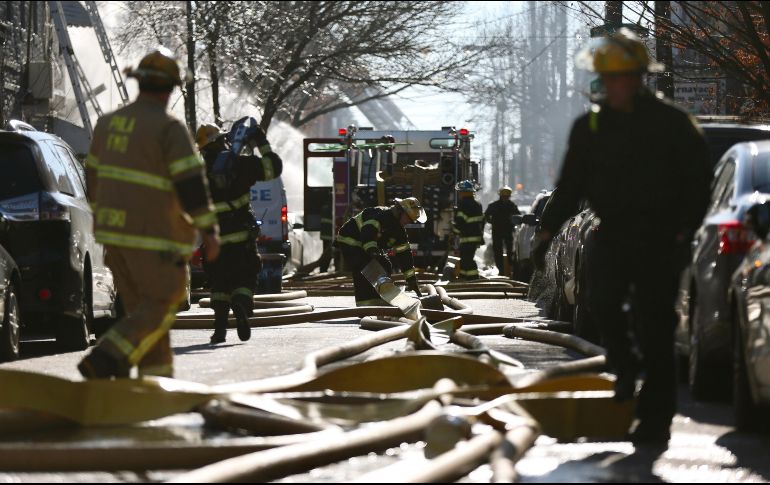 Hasta el momento se desconoce el número de víctimas causadas por la explosión. AP/T. Tai