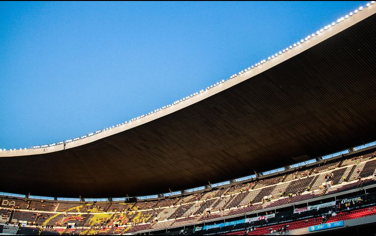 El Estadio Azteca será el lugar donde Rayados y América definan al campeón del Apertura 2019. Imago7 / ARCHIVO