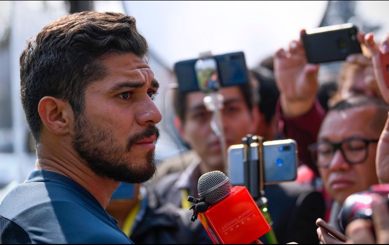 Henry Martín se dijo emocionado por la posibilidad de que América consiga dos títulos en dos años. Imago7 / R. Vadillo