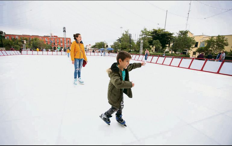 La pista se encuentra ubicada en la Plaza de las Américas. ESPECIAL