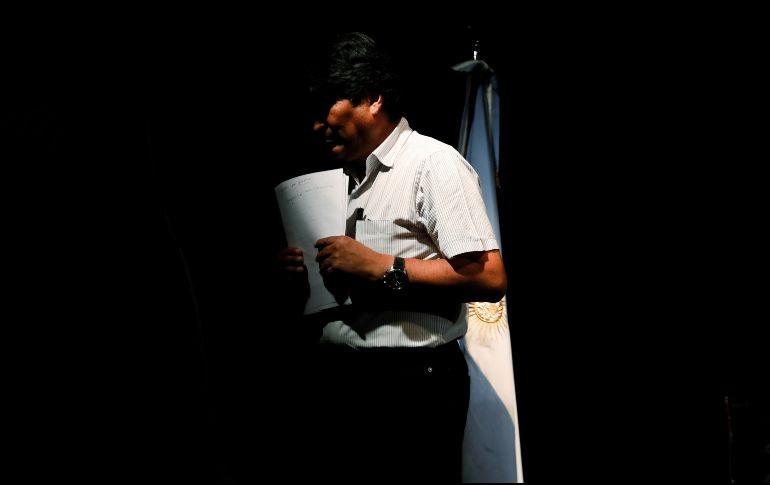 Desde su llegada a Argentina, Evo ha realizado reuniones políticas con dirigentes de su partido, fue recibido por el presidente Alberto Fernández y sostuvo varios encuentros con la prensa local. AP/ N. Pisarenko