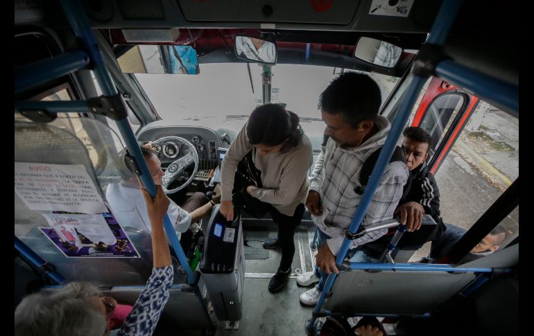 En el recorrido que este medio realizó, se encontraron unidades con asientos vandalizados y con falta de ellos. EL INFORMADOR/ F. Atilano
