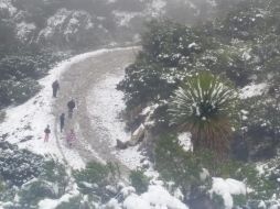 Elementos de Protección Civil del estado monitorean las zonas para evitar accidentes entre los pobladores.  ESPECIAL/