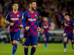 El 10 del Barcelona, registró 50 goles en 58 partidos. AP/J. Monfort