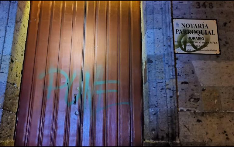 Autoridades deberán determinar el valor del daño ocasionado con la finalidad de aplicarles las sanciones correspondientes. ESPECIAL / Policía de Guadalajara