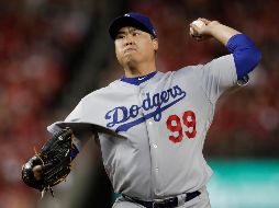 El surcoreano terminó con una foja de 14-5 y una efectividad de 2.32 con los Dodgers de Los Ángeles la temporada pasada. AP / ARCHIVO