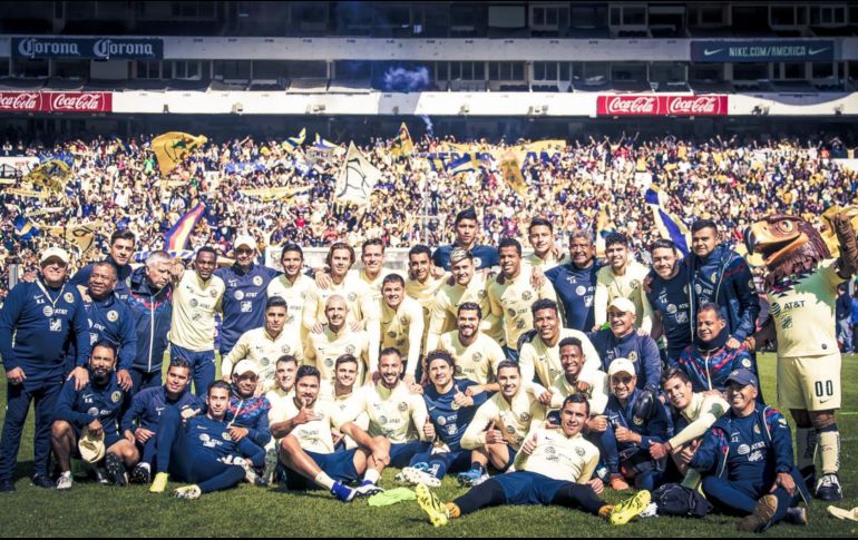 América enfrentará a Rayados en la final del Apertura 2019. TWITTER / @ClubAmerica