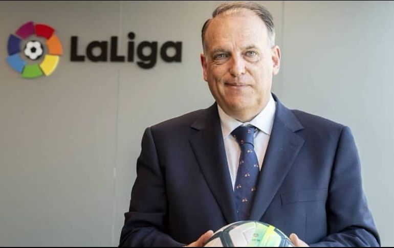 Javier Tebas ha sido ratificado oficialmente este lunes, debido a que no se presentaron más candidaturas para ocupar el cargo. INSTAGRAM / @javier.tebas