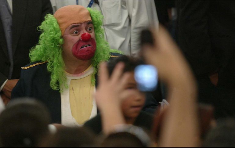 Brozo aclaró que su vuelta a los medios de comunicación todavía es una incertidumbre. EL INFORMADOR / ARCHIVO