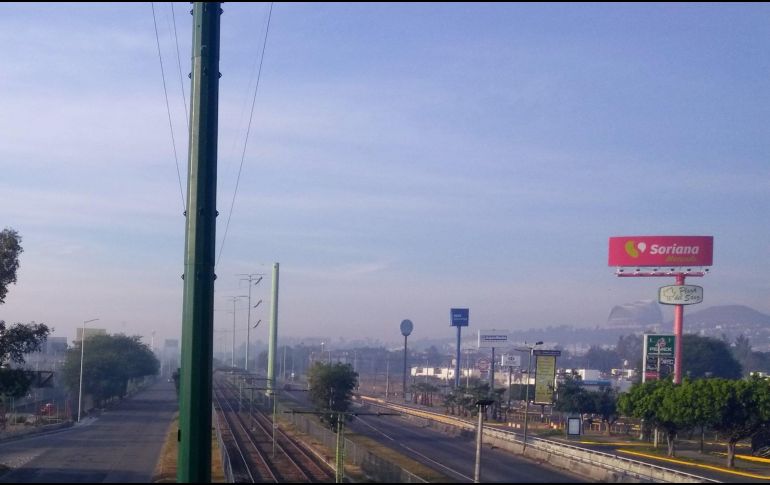 Los altos niveles de contaminación en la ZMG tienen un alza en estas fechas, debido al uso de la pirotecnia y la quema de fogatas por las celebraciones de Nochebuena. ESPECIAL