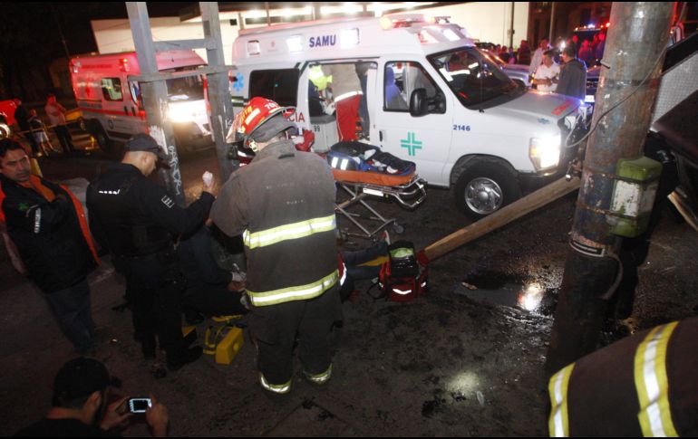 El percance sucedió en el cruce de la avenida Circunvalación y Normalistas. EL INFORMADOR/ARCHIVO