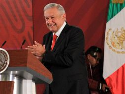 Este viernes, el Presidente ofreció su última ''mañanera'' del año. NTX / J. Lira