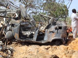 El atentado ocurrió durante la hora pico matutina en Mogadiscio. EFE/S. Yusuf
