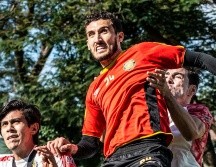 De acuerdo con Rodrigo Godínez, el enfrentamiento ante Chivas permitió medirse futbolísticamente y encontrar el nivel para iniciar el Ascenso. TWITTER / @LeonesNegrosCF