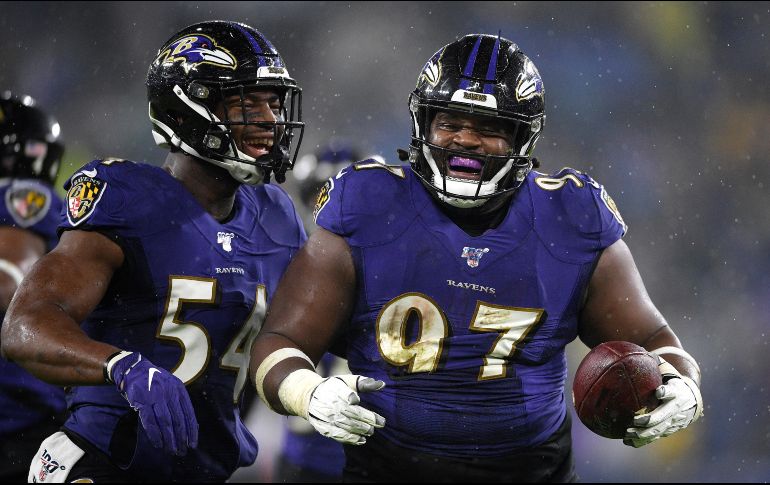 A pesar de no contar con Lamar Jackson ni con Mark Ingram, Cuervos basó su ofensiva en los suplentes disponibles para superar a los Acereros. AP / N. Wass