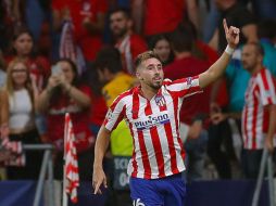 El Atlético de Madrid, junto a Herrera, enfrentarán al Levante en la Liga de España. EFE / ARCHIVO