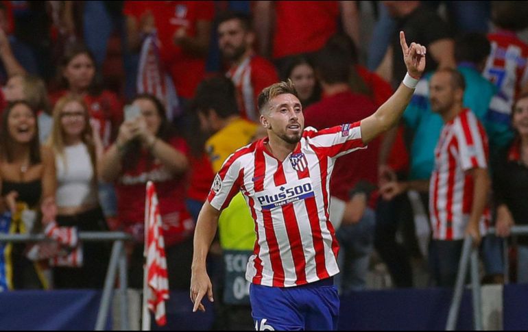 El Atlético de Madrid, junto a Herrera, enfrentarán al Levante en la Liga de España. EFE / ARCHIVO