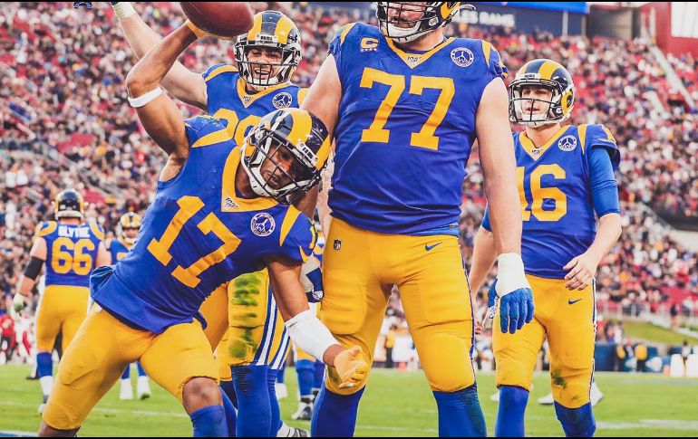 De ser finalistas en el Superbowl 2019, al fracaso. Los Rams se quedan en la orilla. TWITTER/@VamosRams
