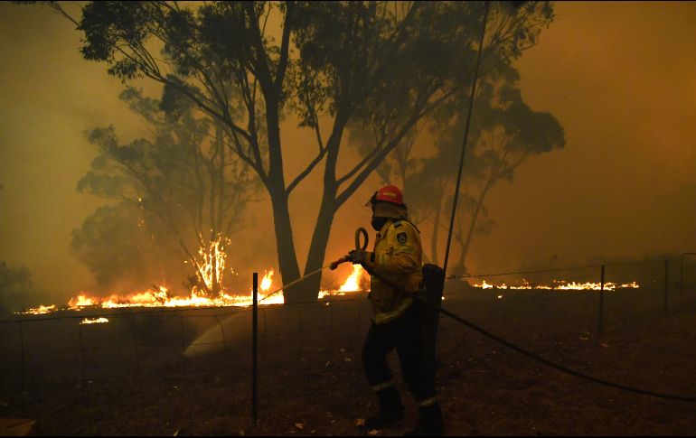 Miles de personas en Australia tuvieron que ser evacuadas debido a los incendios. EFE