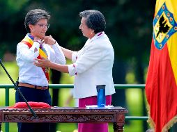 La toma de posesión de Claudia López generó mucha expectativa, dado que es la primera mujer que ocupa la segunda responsabilidad política más importante del país. AFP/ R. Arboleda