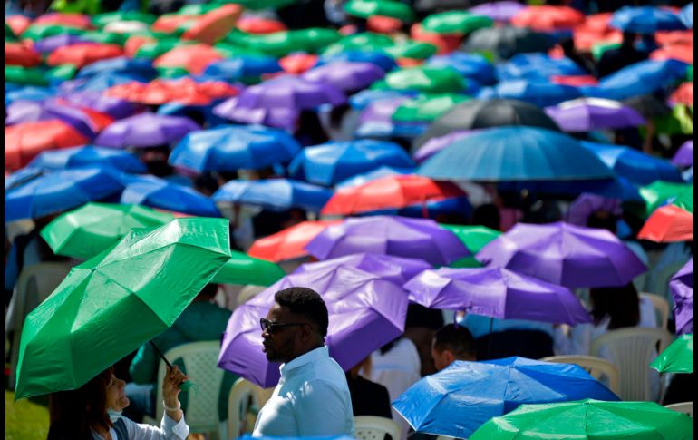 La toma de posesión de Claudia López generó mucha expectativa, dado que es la primera mujer que ocupa la segunda responsabilidad política más importante del país. AFP/ R. Arboleda