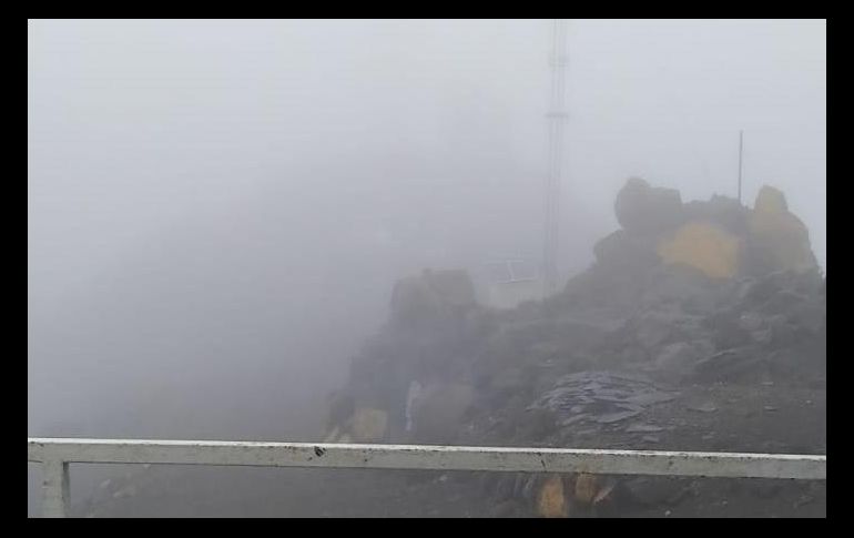 El acceso al Nevado de Colima estará cerrado hasta nuevo aviso. TWITTER/PCJalisco