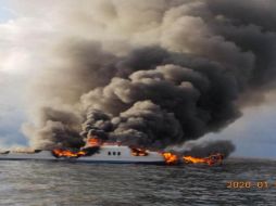 Elementos de la Semar respondieron a una llamada de auxilio de la Capitanía de Puerto de La Paz. TWITTER@SEMAR_mx