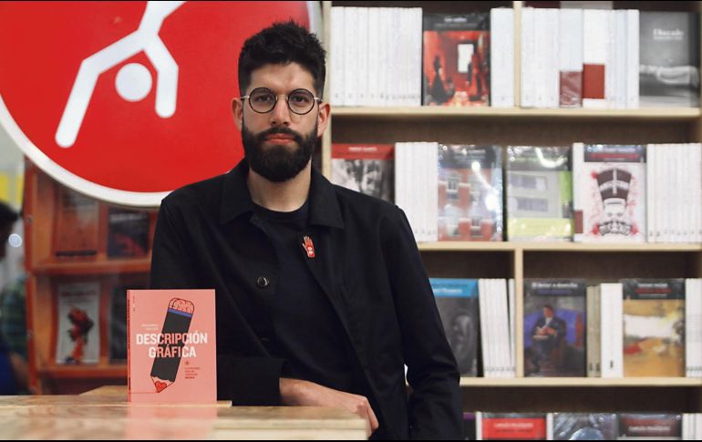 Eduardo Salles. El escritor e ilustrador analiza la angustia de las nuevas generaciones. EL INFORMADOR/E. Barrera