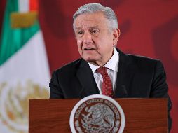 En su primera conferencia matutina de 2020, el Mandatario reconoce el papel de la embajadora María Teresa Mercado. NTX / I. Hernández