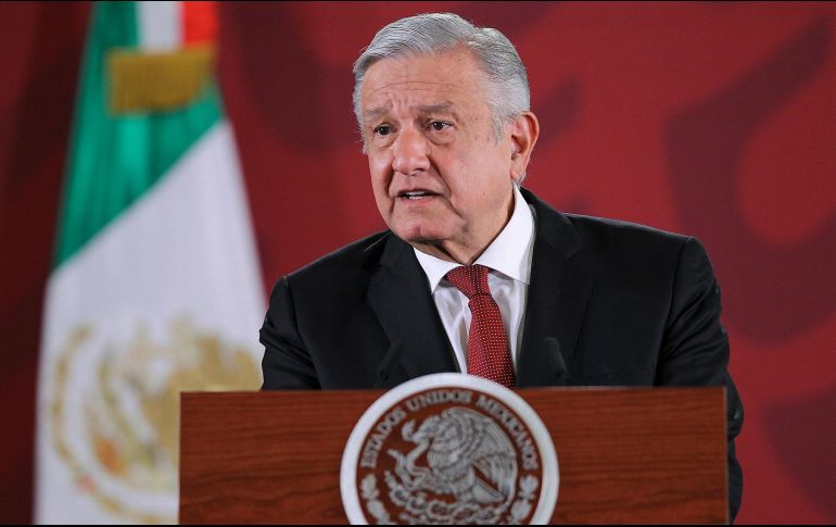 En su primera conferencia matutina de 2020, el Mandatario reconoce el papel de la embajadora María Teresa Mercado. NTX / I. Hernández