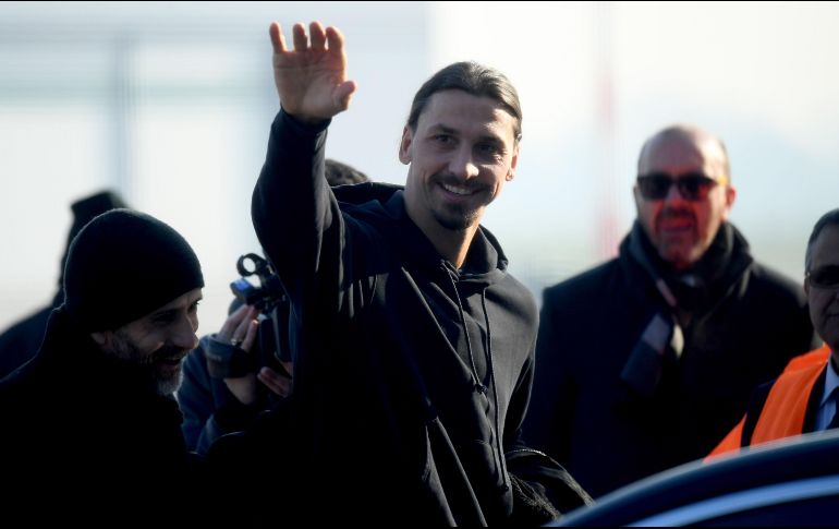 Con el Milan, Ibrahimovic vivió una etapa de dos años, de 2010 a 2012, en donde ganó un scudetto y una Supercopa, además anotó 58 goles. AFP