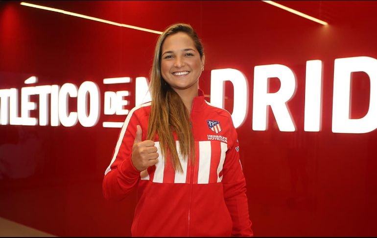 Castellanos se graduó en diciembre de la Universidad Estatal de Florida. TWITTER / @AtletiFemenino