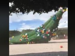 No se reportaron lesionados por la caída. FACEBOOK/Hidalgo Brilla